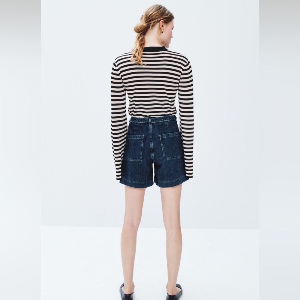 Le Jean Rory relaxed Jean shorts size 27 - Picture 5 of 9
